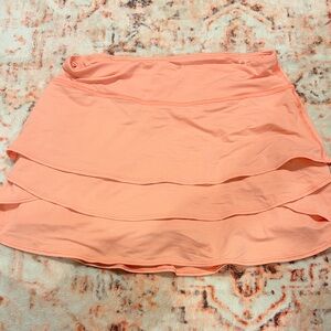 Athleta Girl Peach Layered Women's Skirt